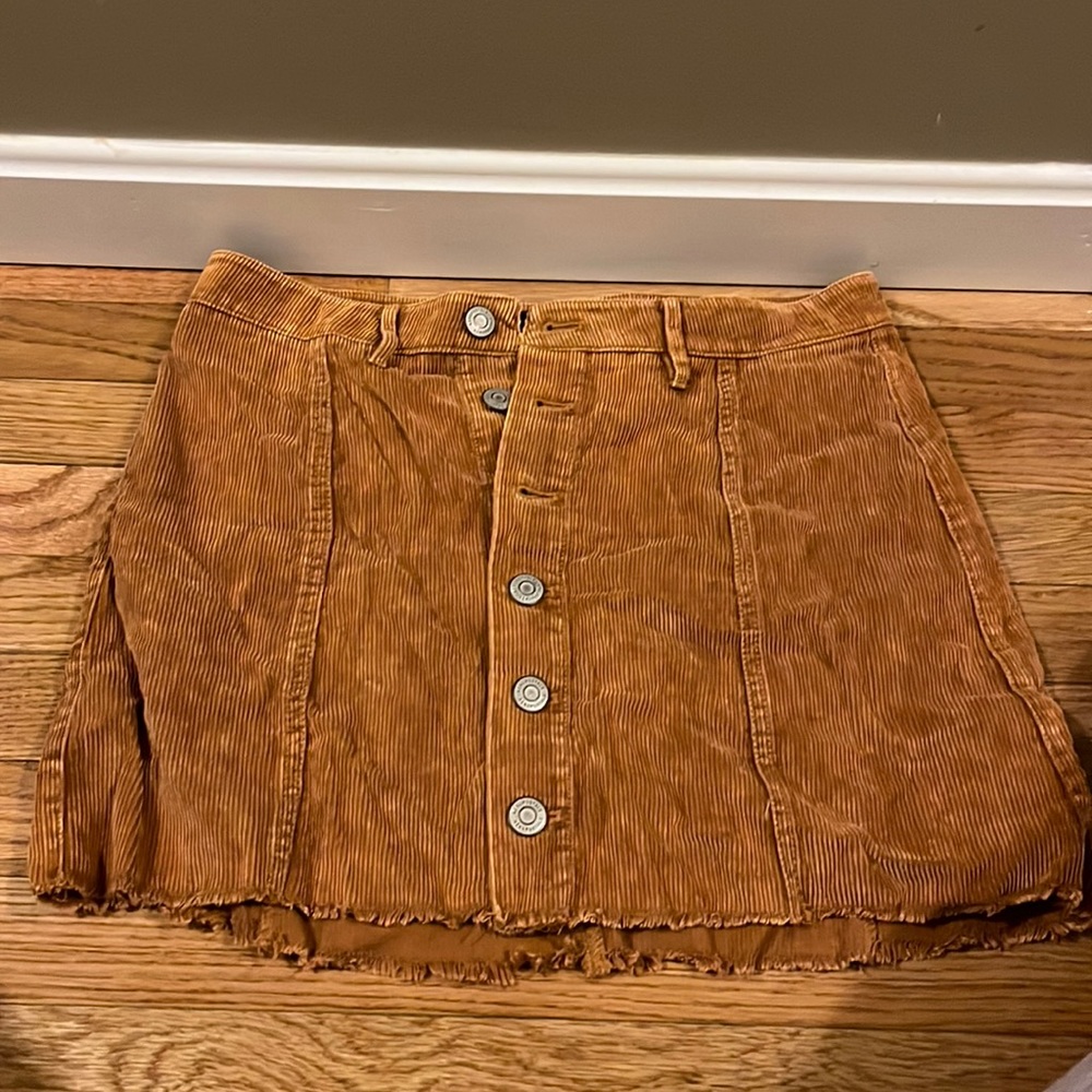 Corduroy skirt